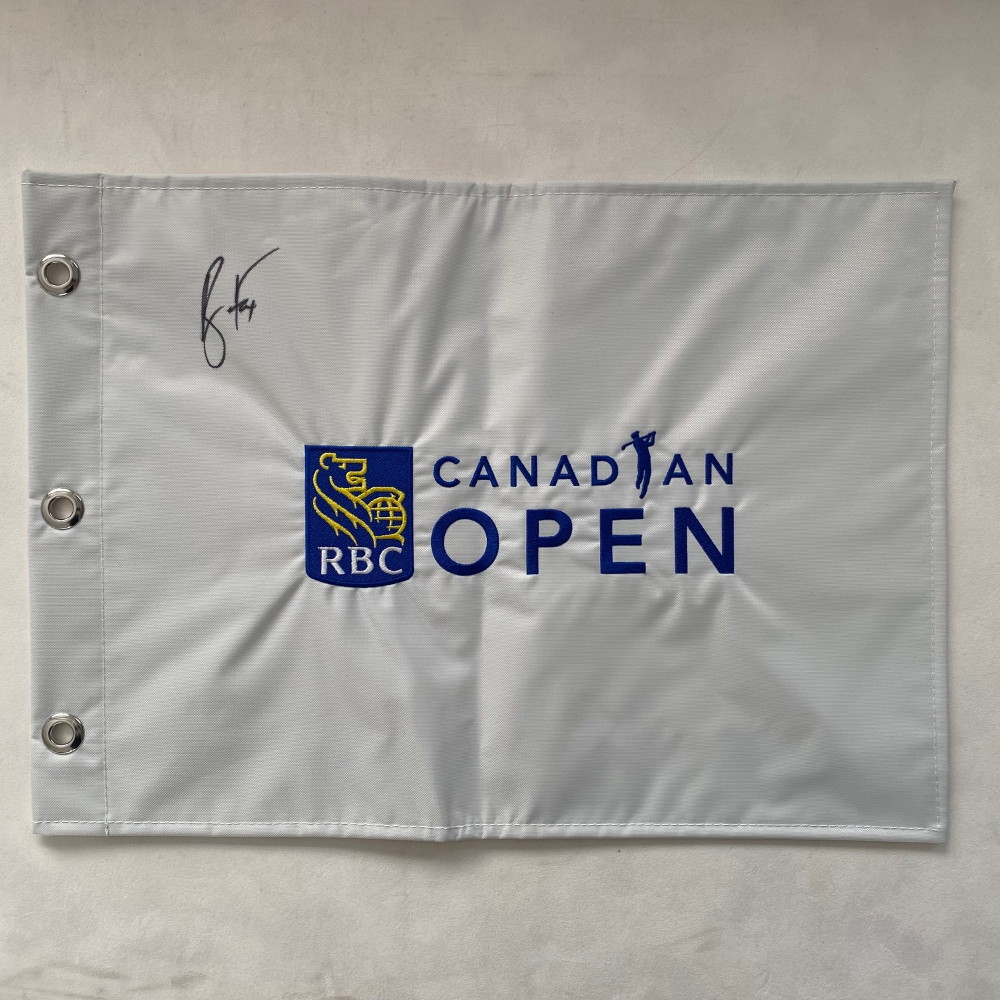 Ryan Fox Signed RBC Canadian Open Hole Pin Flag