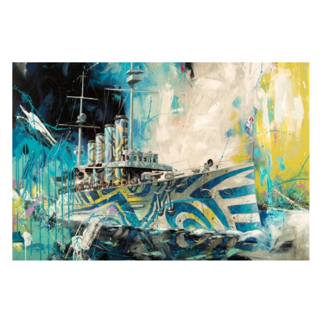 Niobe Oil on Canvas By Brian Lorimer 60"x72"