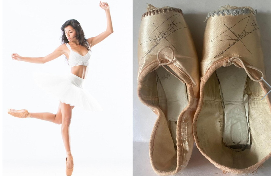Selene Guerrero-Trujillo Second Soloist National Ballet of Canada Worn & Signed Pointe Shoes