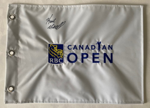 Keith Mitchell Signed RBC Pin Hole Flag